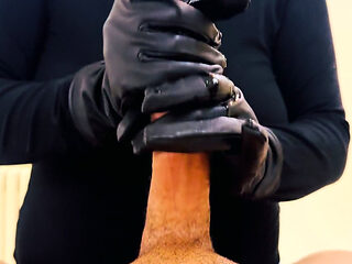 Straw with Gloves