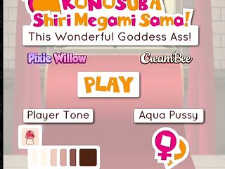 KonoSuba Shiri Megami Sama Flash game play