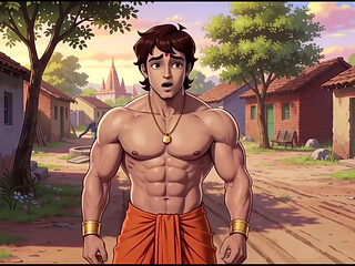 Bheem fucked Tuntun while she recording her reels video