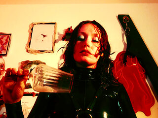 Divine Devotion: Latex Worship, Spit, Gas & Toilet Training POV