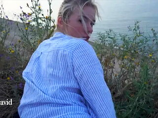 Summer Adventure - We Fucked Out Twice on a Public Beach (and Got Caught)