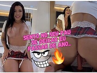 Hot Student Masturbating And Talking Bitching To Seduce The - Naughty Teacher