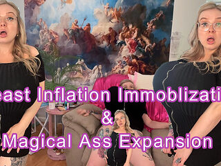 Breast Inflation Immobilization & Magical Ass Expansion