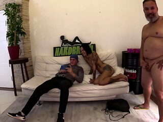 Queen Kimi has fun between recording breaks