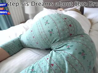 Step Bro Came Inside Step Sister while She Dreams About Him!