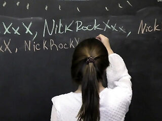 Furious Teacher Punishes Petite Teen Schoolbabe with Hard Anal & Blowjob