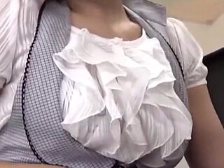 Minami Natsuki - Naughty Pantyhose with a Teasing No-panty Peek - Uncensored - Ep. 2
