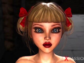 Inferno. hot porn in hell. devil pounds hard a teenager sexy woman