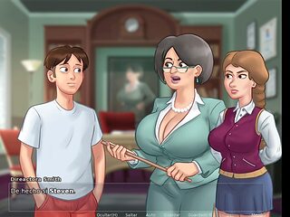 Arse, big boobs, manga porn