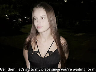 Picked Up a Street Prostitute and Came Inside Her - Hot Mira