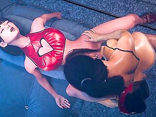 Big Dick Fuck Pussy, Hard Fuck With Car Toon