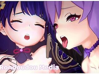 [hmv] Genshin Impact ( ʖ ) Edition - Rondoudou Media - Car Toon And Yae Miko