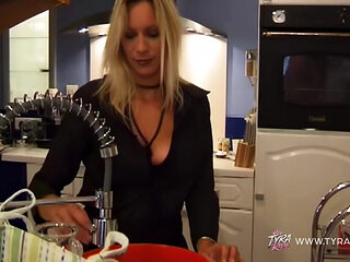 Mature Blonde MILF in Passionate Bedroom Encounters