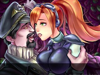 Aliens, in the bathroom, squirting orgasm