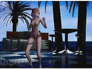 Sexy Misaka - Dark Sea Adventure - Fixed Cam - 1273