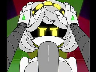 Uzi and V Robot Sex - Hot Beat Banger Animation Porn