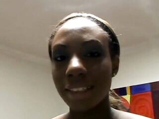 Jazmine Cashmere red thigh-high bathroom bend over him