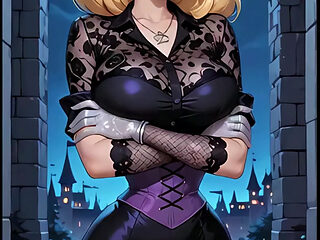 (Generated by AI) Shego, Elastigirl, Heloise Nerz and Mavis