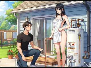 I Fucked My Girlfriend's Stepsister (19) While She Was Watching Hentai Anime