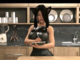 Wild monster girl Kozz25 has a big ass and big tits in a crazy 3D adventure