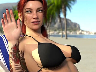 Race of Life - She Saw Me in My Car and Starting Touching Her Nipples