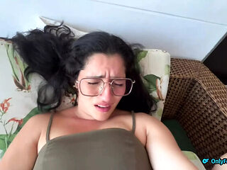 Step Sister Roxxan Takes Brutal Anal Creampie From Horny Step Brother - Rough Fuck in HD