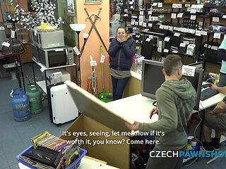 The Hottest Backroom Hookup Ever (CzechPawnShop)