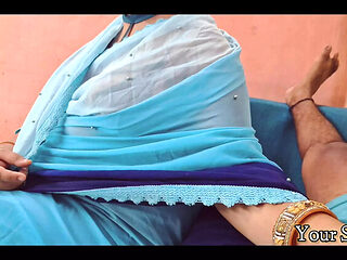 Stepmom Sucks Step Son's Cock - Indian Desi MILF Blowjob & Cumshot POV