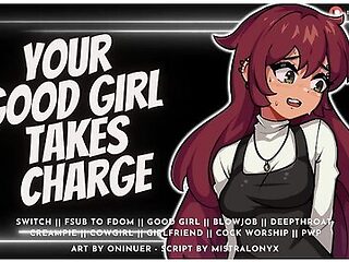 Your Girlfriend Sucks & Fucks You While You Game Audio Roleplay For
