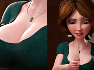 Hot Animated MILF Sex with Akashamunir - Home Fuck in 3D Animation