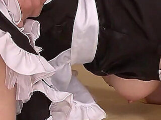 Big Tit Asian Teen Nene Fucked by Two Bosses in Threesome