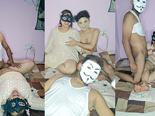 Friend and His Wife - Joined Hands in Threesome