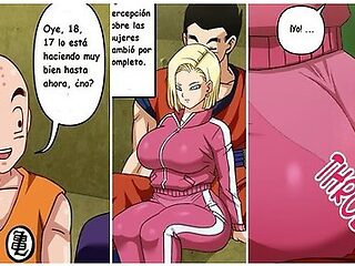 Car Toon In Gohan Fucks Android 18 In The Middle Of The Power Tournament