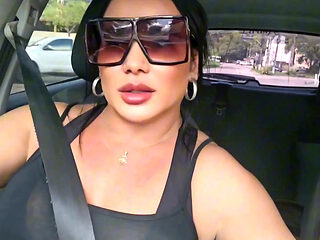 Sucking Cock in the Car