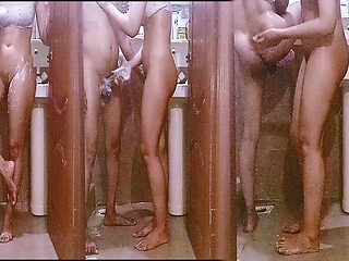 Indian Desi Village girl in Bathroom Shawer first time xxx video