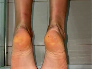 Shower Feet Tease Home Video