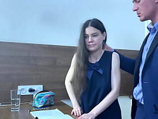 Teacher seduces student and fucks his virgin ass