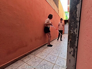 Freeze Time Magic Clap with a Blind Girl in the Alley