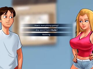 Summertime Saga surprise invitation part by MissKitty2K