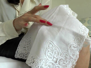 Cumming on My Lace Handkerchiefs - Lady Victoria Valente