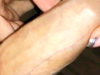 27 Minutes of Jerking off with a Bandaged Foreskin and a Crazy Amount of Pre-cum and Cum!