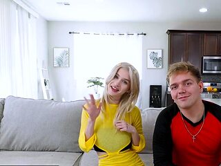 My Step Sister Might Be Petite, But She Fucks Like a Boss ~