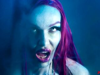 Amber Jayne's Wild Flight in a Sultry Scene