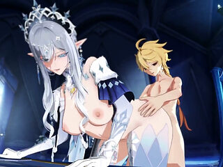 Genshin Impact - Anastasya X Aether Sex - 3D Hentai Animations