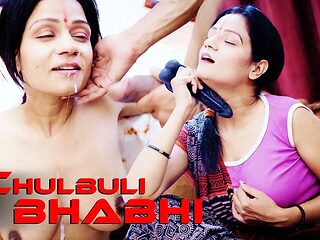 Desi Chulbuli Bihari Bhabhi Surprises to See Devar Huge Cock