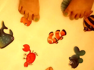Stepping on My Fishies