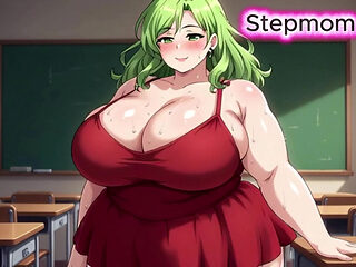 JOI Stepmom Teacher Dirty Solo BBW - Come with me 100% You'll cum - Dirty Talk