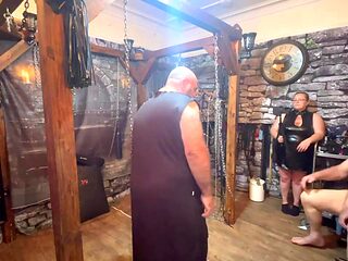 Part 1:- Lanista Bear takes Zar his female submissive in the dungeon for the first time