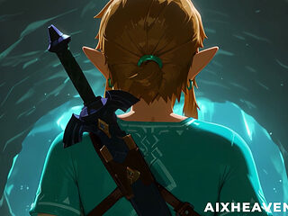 Link finds Zelda in a Cave and fucks with her to get out! Legend of Zelda TOTK 3D Hentai Story