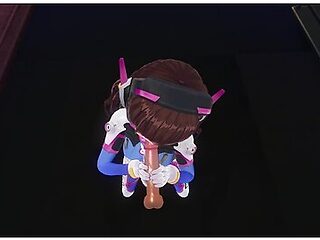 3d Hentai Dva Wants To Taste Your Cum